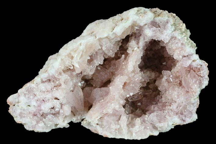 Pink Amethyst Geode Section - Argentina #134772